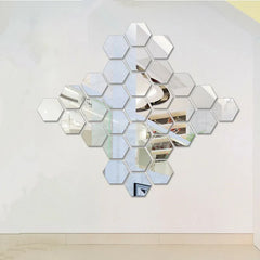 Hexagon Mirror Sticker