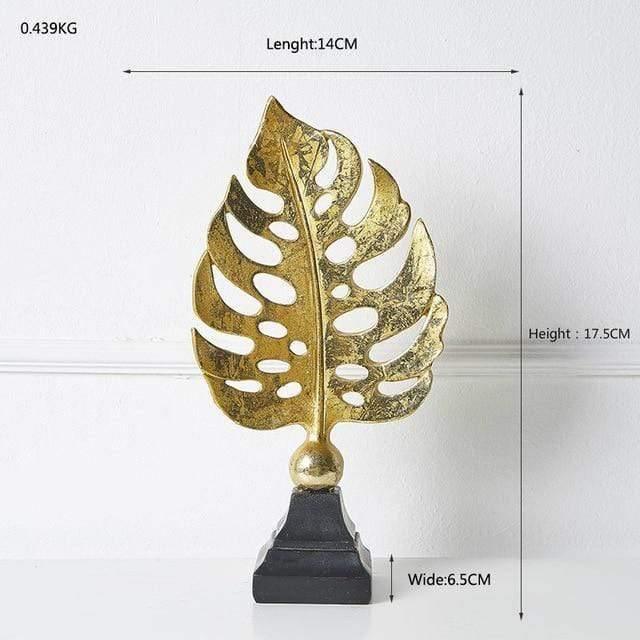 Foliage Decor Statue Figurines Turtle Leaf | Sage & Sill