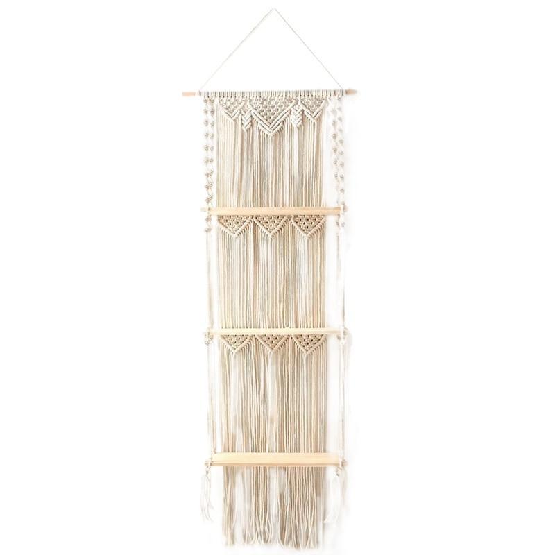 3-Tier Macrame Hanging Shelves